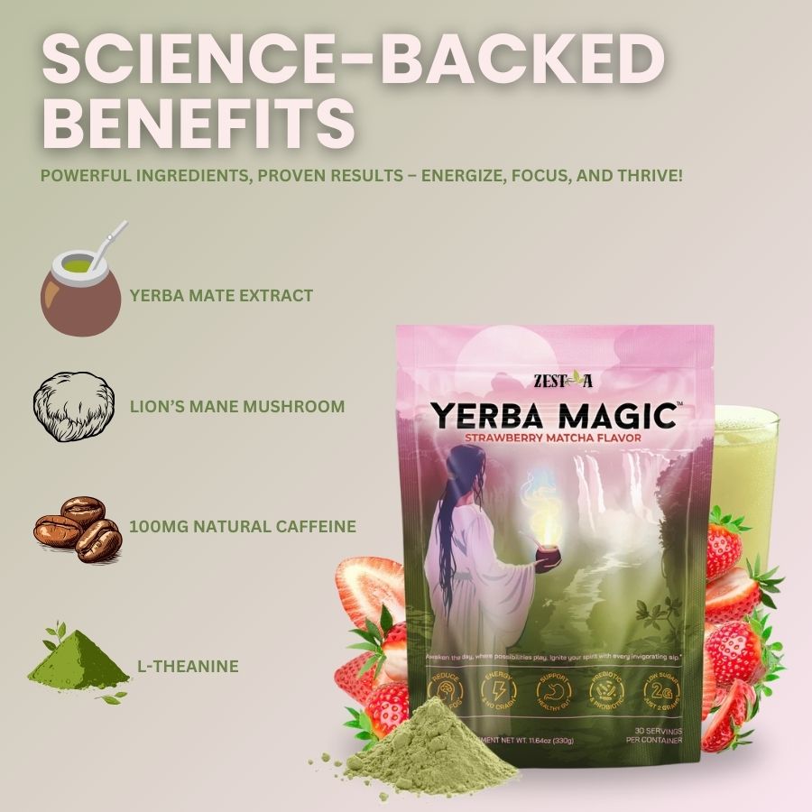 Zestea Yerba Magic Instant Tea Powder